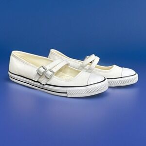 Converse Chuck Taylor All Star Dainty Mary Jane - White - Size 7.5 **NEW**